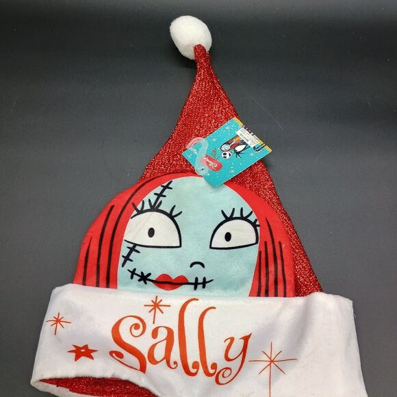 Disney Santa Hat The Nightmare Before Christmas Sally New With Tag - Picture 2 of 15